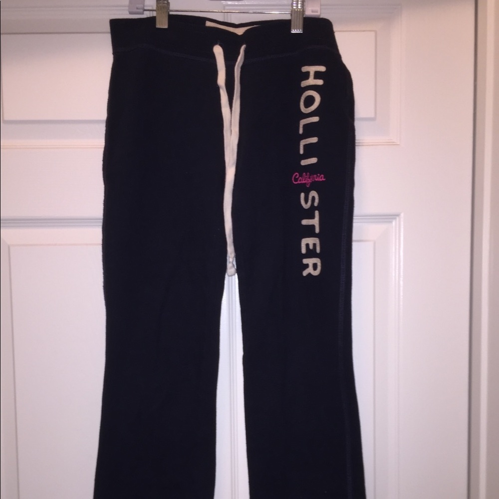 Hollister Blue & Pink & White Sweatpants